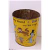 Image 2 : Vintage Cartoon Garbage Can + Misc