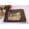 Image 4 : Vintage Photo Album w/ Pictures, Wall Sconces, Chinese Checkers Board