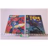 Image 1 : (2) Marvel Comics Thor ($1 cover) + The Punisher Magazine ($4.95 cover)