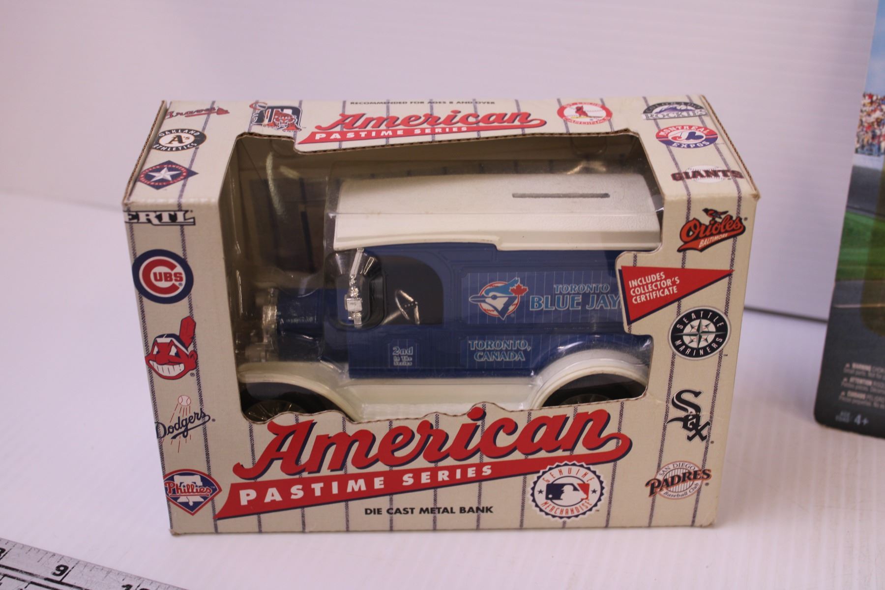 ERTL Toronto Blue Jays Die Cast Coin Bank +AHL Watkins 164th Diecast