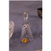 Image 5 : (2) Crystal Bells, Pinwheel Crystal Candy Dish, and (2) 25th Anniversary Champagne Glasses