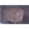 Image 4 : (2) Pinwheel Crystal Footed Bowls