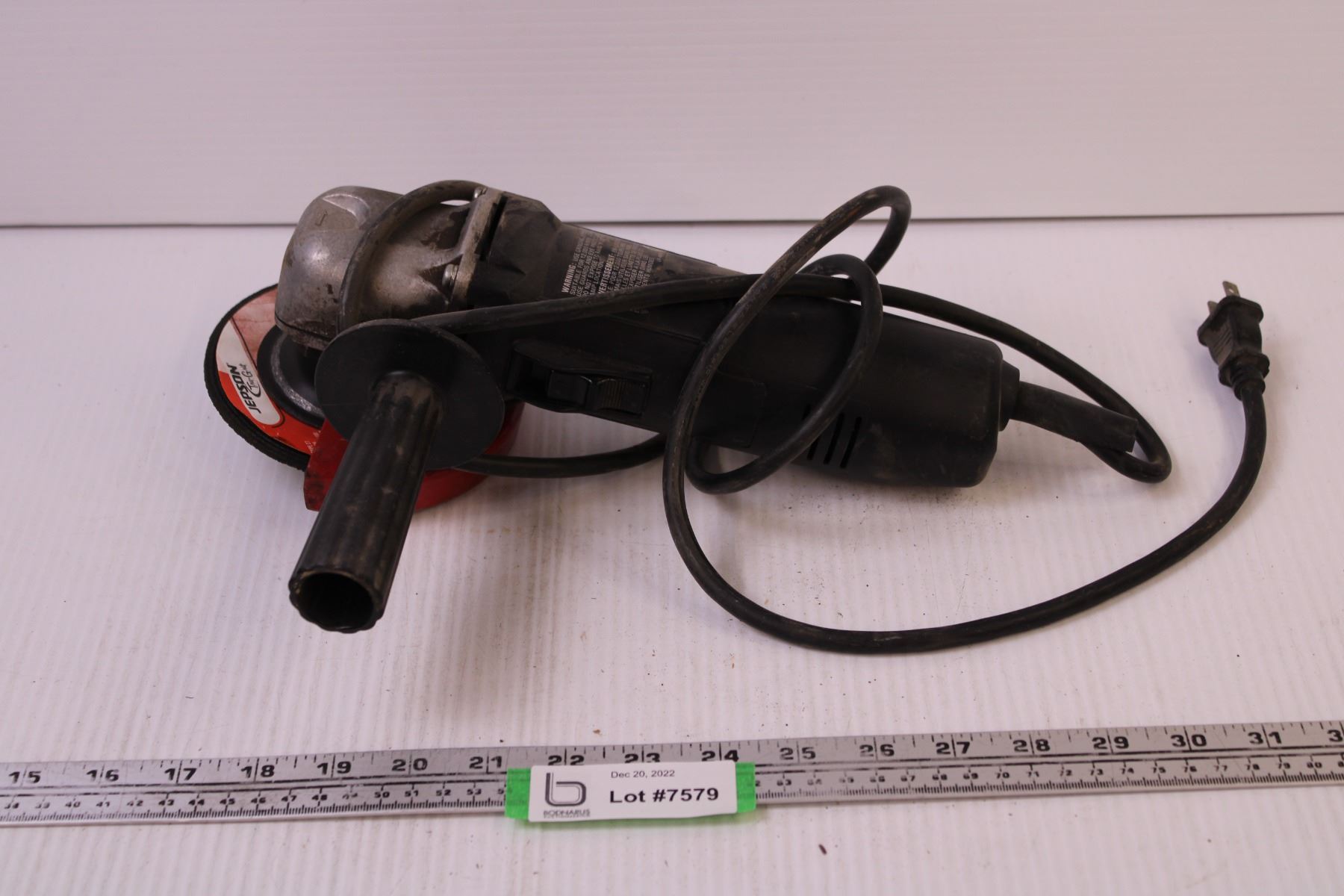 Craftsman Electric Angle Grinder (Work) - Bodnarus Auctioneering