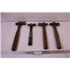 Image 1 : (4) Ball Peen Hammers