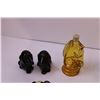 Image 4 : Pair of Owl Salt & Pepper Shakers, (2) Individual Salt or Pepper Shakers, (3) Avon Perfume Bottles, 