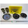 Image 1 : Candle Holders - Coffee Mugs - Bowl - Magnifying Glass - Vase - Misc Items