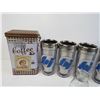 Image 3 : (4) Drinking Cups - (2) Coffee Tins