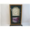 Image 3 : Framed Picture - Clock (untested -back is loose)