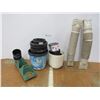 Image 1 : *(2) Plastic Downspouts - Assorted Pots for Plants