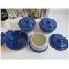 Image 2 : (4) french Onion Soup Bowls - Tins - Quiche Dishes - Misc Items