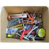 Image 2 : Assorted Tools - Sprinkler Hose - Knife Sharpener - Battery Blankets