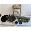 Image 1 : Michelin Tire Compressor (untested) - Foot Pump - Tire Air Valves & Caps - Furniture Moving System