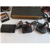 Image 2 : Atari 2600 console with games   joysticks (not tested)
