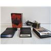 Image 6 : Atari 2600 console with games   joysticks (not tested)