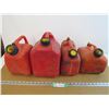 Image 1 : (4) Small Gas Cans