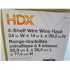 Image 2 : *4-Tier Wire Wine Rack (24" x 14" x 35 1/2")