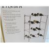 Image 3 : *4-Tier Wire Wine Rack (24" x 14" x 35 1/2")