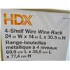 Image 2 : *4-Tier Wire Wine Rack (24" x 14" x 35 1/2")