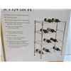 Image 3 : *4-Tier Wire Wine Rack (24" x 14" x 35 1/2")