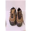 Image 2 : Pair of size 11 Hiking Boots + Slip on Shoes (No Size)