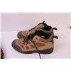 Image 3 : Pair of size 11 Hiking Boots + Slip on Shoes (No Size)