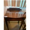 Image 2 : Vintage Wooden Desk w/ Cahir