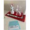 Image 3 : Santa Crystal Bell, Owl Santa Salt and Pepper Shakers, and other Christmas Decor