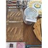Image 2 : Hors D'Ouevres Forks, Vintage Bottle Openers, 6 Glass Coasters, Assorted Trivets, Silver Polishing C