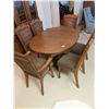 Image 1 : Vic Craft Inc. Dining Table with 2 Leaves and 6 Chairs