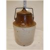 Image 4 : pickle crock 1 gal w/ lid, light brown