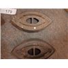 Image 2 : 2x set sad irons, #1, #2, #3, #4 & 2 handles