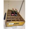 Image 1 : Coca-Cola wooden crate & 4 bottles coke