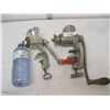 Image 1 : 2 hand grinders, 1 F made in England, 1 pat 1897