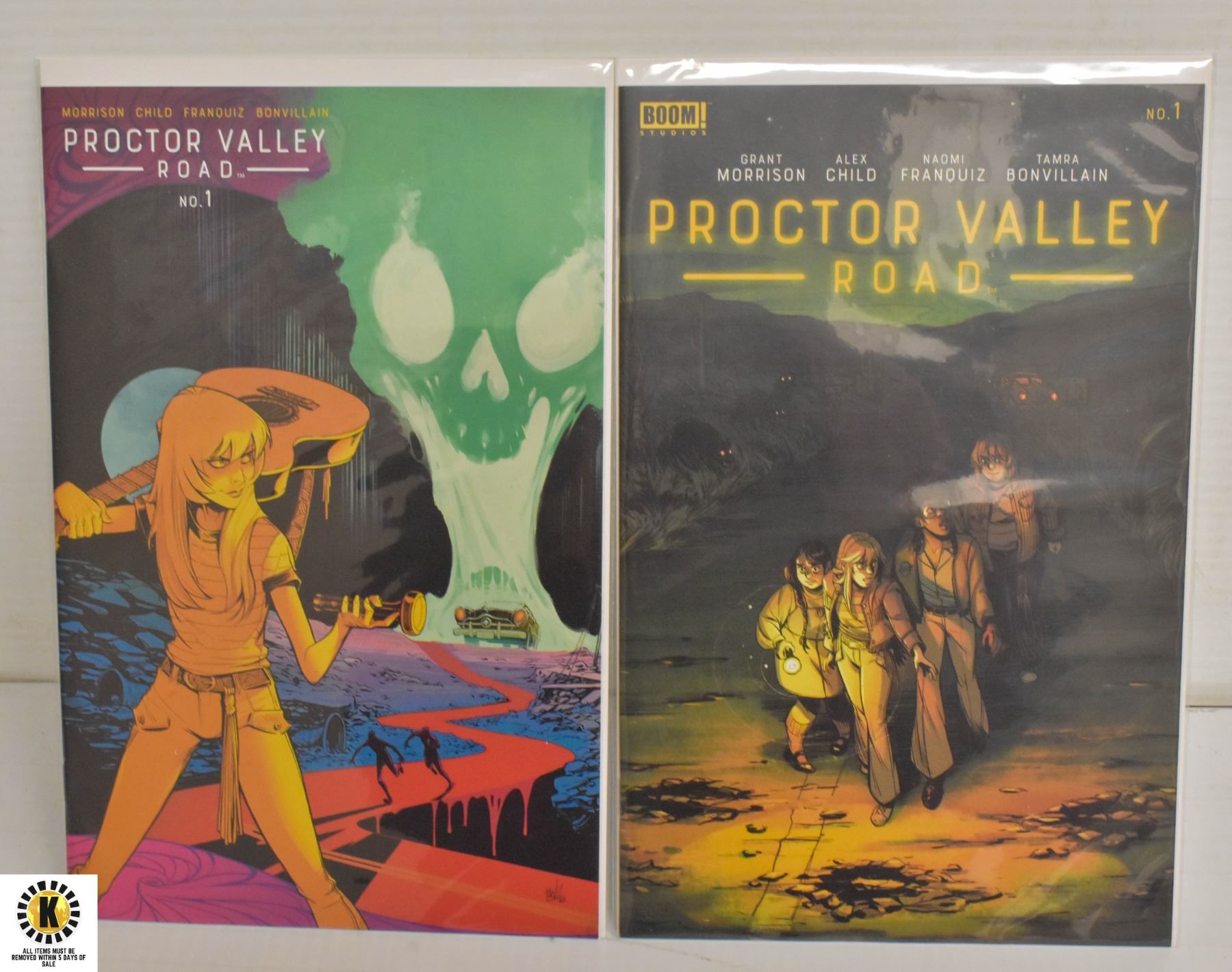 PROCTOR VALLEY ROAD #1 --- 2 COMICS