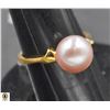 Image 1 : #411-NATURAL FRESH WATER PEARL RING SIZE 5.5