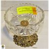 Image 1 : VINTAGE 50S CZECH CRYSTAL DISH