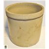 Image 1 : MEDALTA 3 GALLON CROCK - WITH CHIP/CRACK, FOR