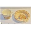Image 1 : VINTAGE BUNNYKIN'SÿBOWL & CUP 1954 AND 1936