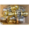 Image 1 : BOX OF VARIOUS METAL DOORKNOB SETS