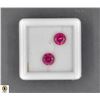 Image 1 : #284- NATURAL RED RUBY MOZAMBIQUE 2.05CT