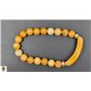 Image 1 : ##118-NATURAL BROWN JADE BRACELET