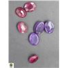 Image 1 : #219-NATURAL PURPLE AMETHYST+RED RUBY 72.25CT