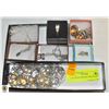 Image 1 : LOT OF SILVERTONE JEWELLERY