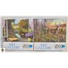 Image 1 : 2 NEW IN BOX 500 PIECE PUZZLES