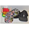 Image 1 : 4 KIDS BASEBALL HATS TOGETHER-ESTATE