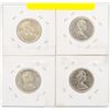 Image 2 : LOT OF 4 SILVER CENTENNIAL QUARTERS