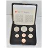 Image 1 : 7 COIN DOLLAR & DOUBLE PENNY SET 1977