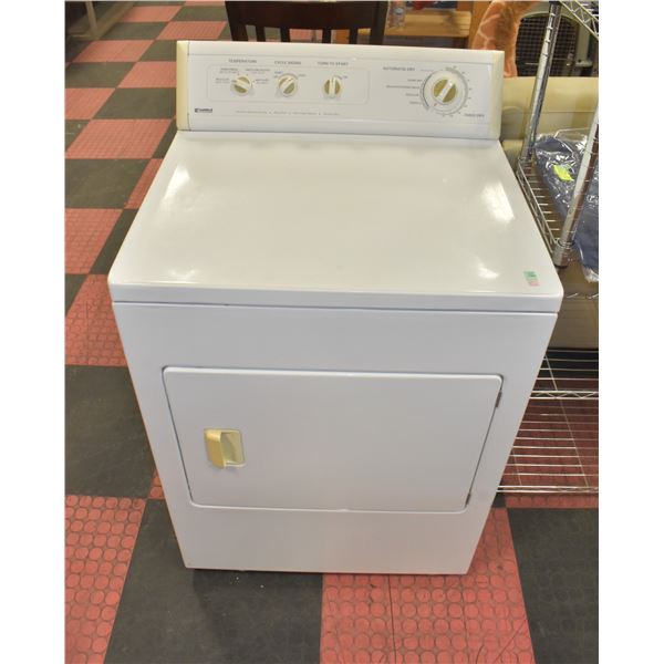 KENMORE WHITE DRYER