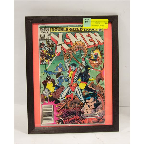 X-MEN #166, FRAMED COMIC