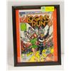 LOGANS RUN #1. FRAMED KEY COMIC